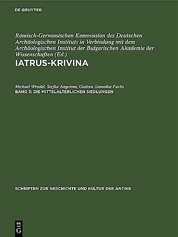 Die mittelalterlichen Siedlungen