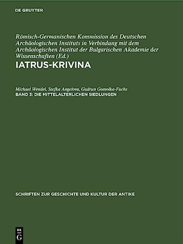 Die mittelalterlichen Siedlungen