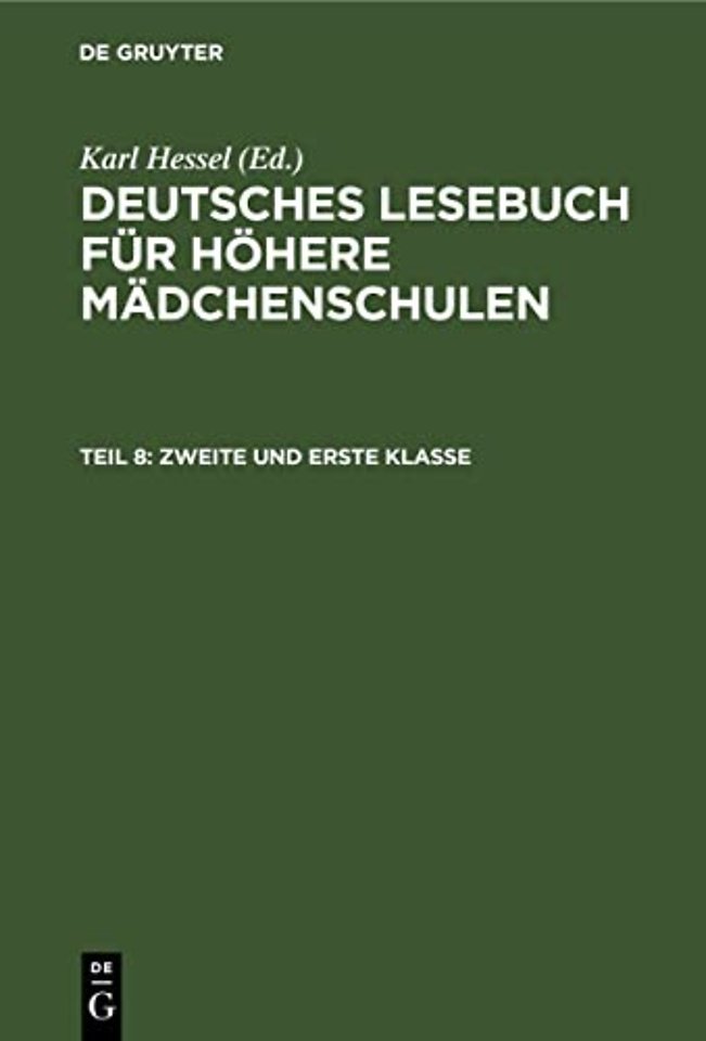 Zweite und erste Klasse