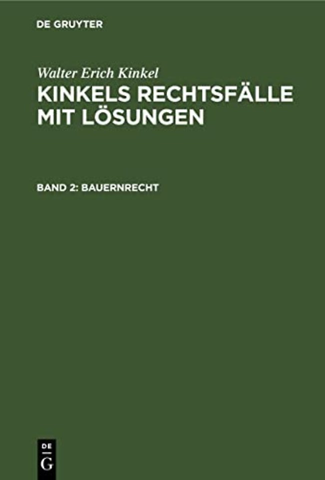 Bauernrecht