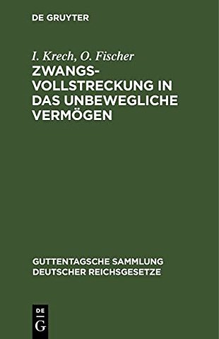 Zwangsvollstreckung in Das Unbewegliche Vermogen