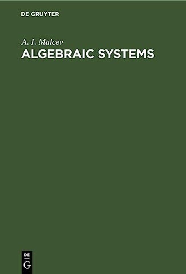 Algebraic Systems