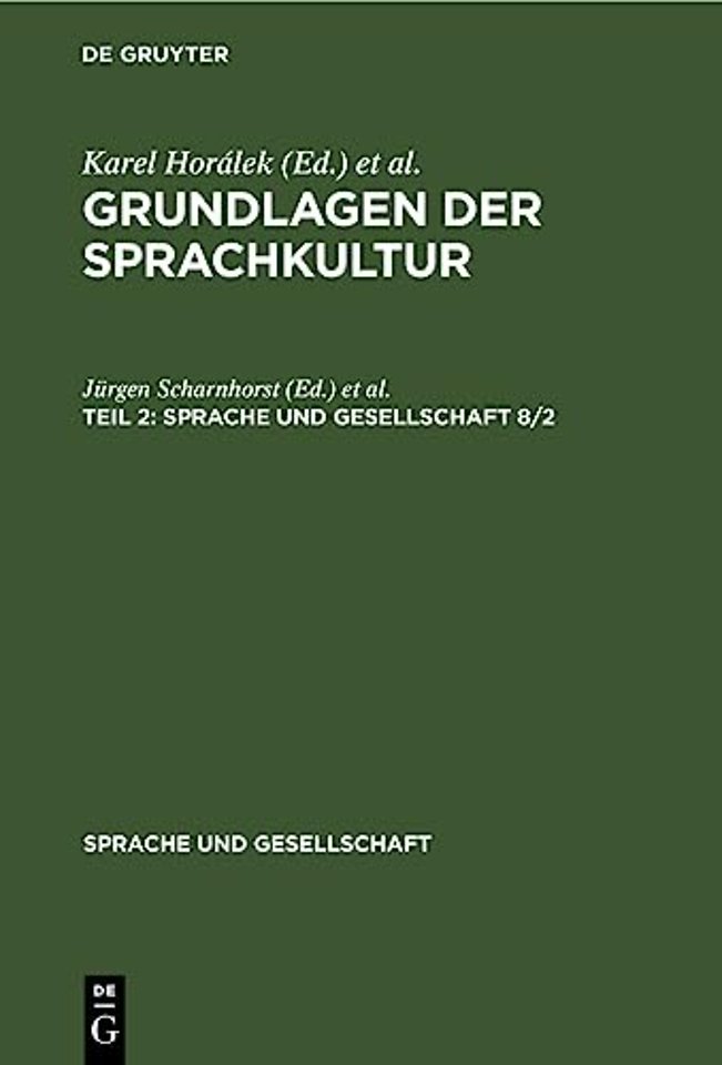 Grundlagen Der Sprachkultur. Teil 2