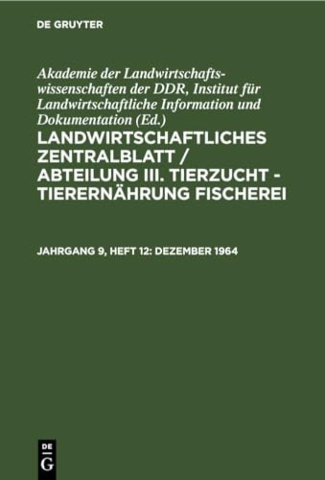 Dezember 1964