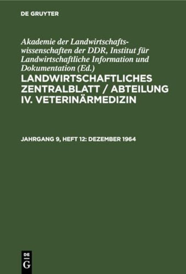 Dezember 1964