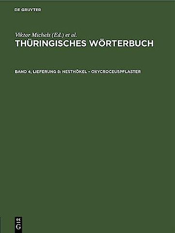 Nesthökel – Oxycroceuspflaster