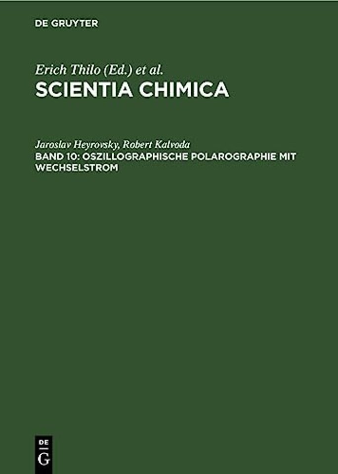 Oszillographische Polarographie Mit Wechselstrom