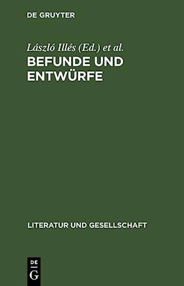 Befunde Und Entwurfe