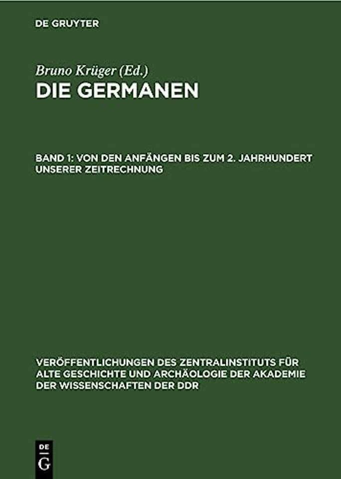 Von Den Anfangen Bis Zum 2. Jahrhundert Unserer Zeitrechnung