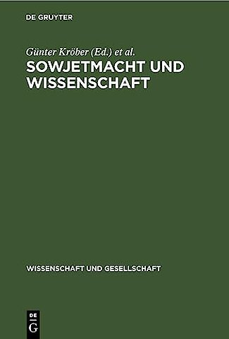 Sowjetmacht Und Wissenschaft