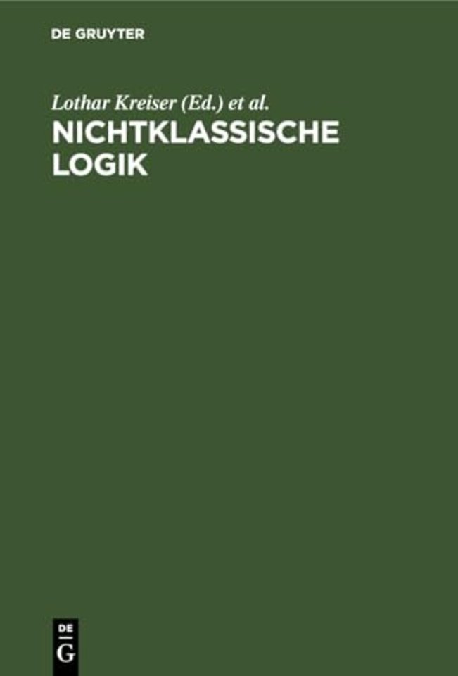 Nichtklassische Logik – Eine Einführung