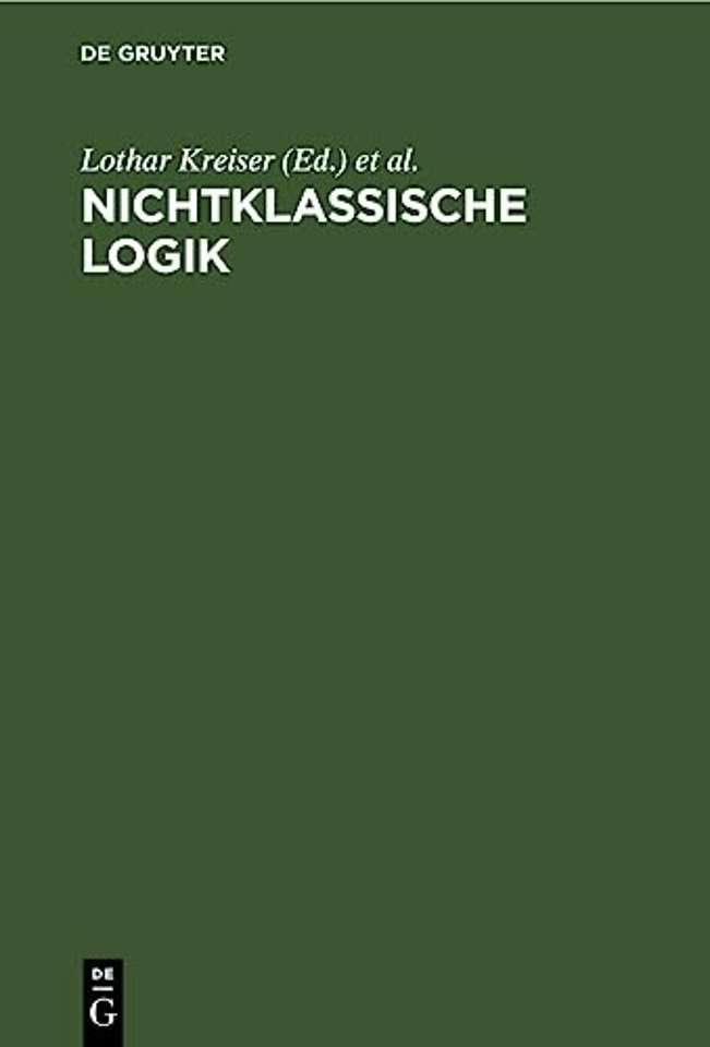Nichtklassische Logik – Eine Einführung