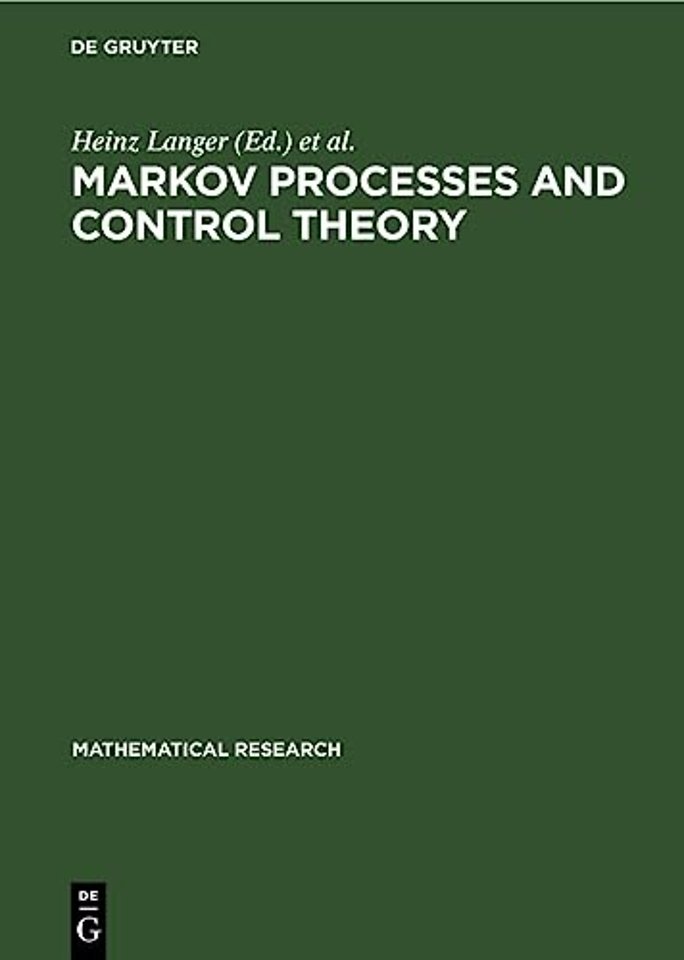 Markov Processes and Control Theory