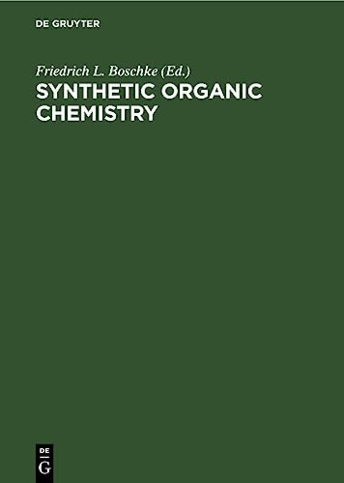 Synthetic Organic Chemistry
