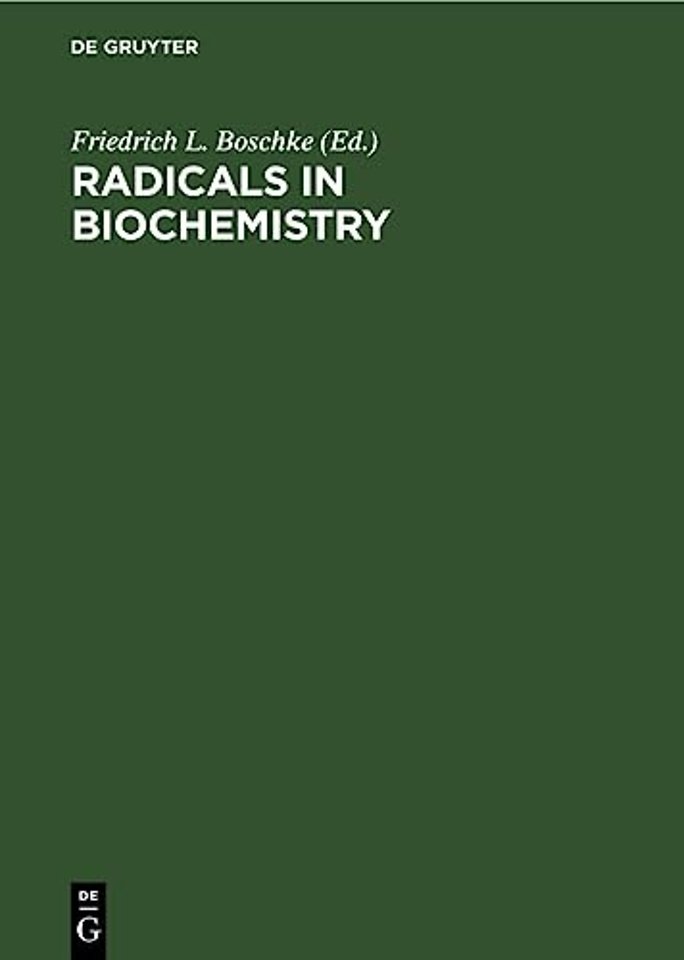 Radicals in Biochemistry