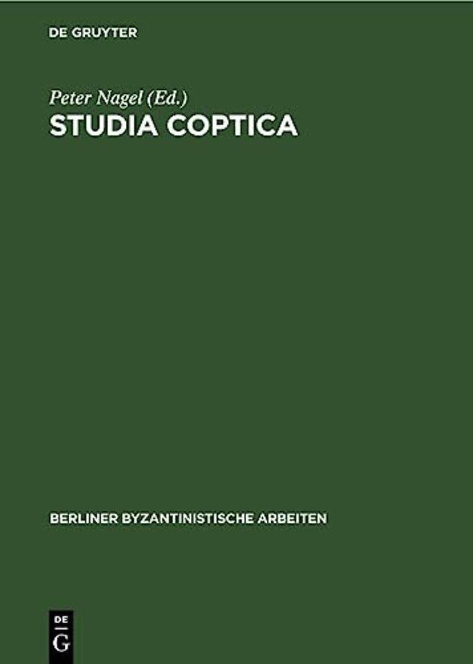 Studia Coptica
