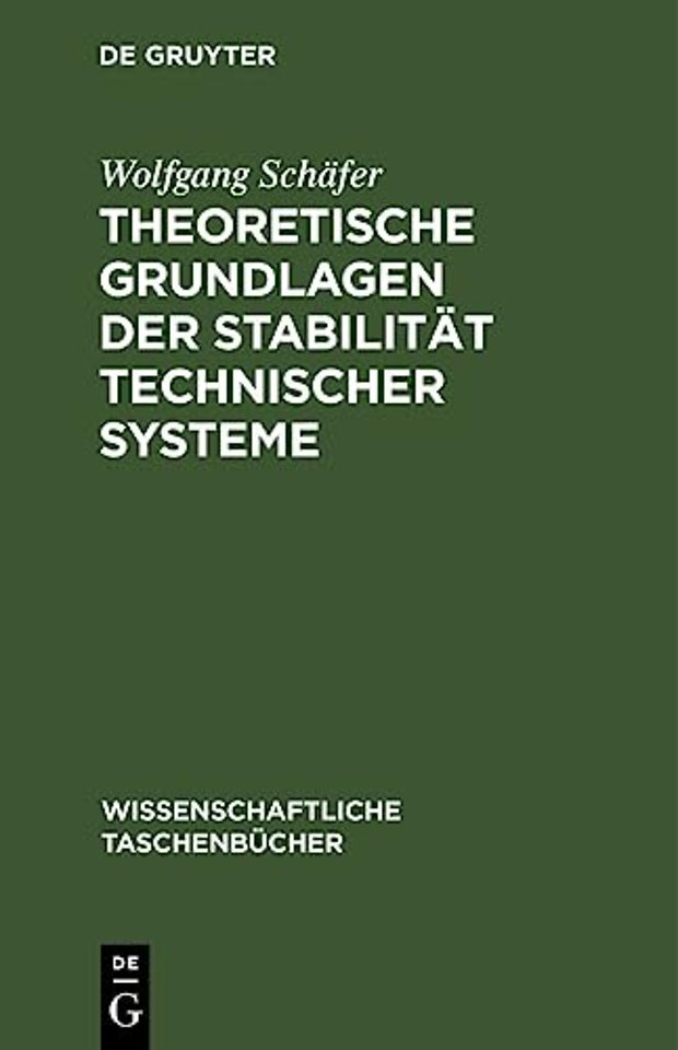 Theoretische Grundlagen der Stabilität technisch – Direkte Methode