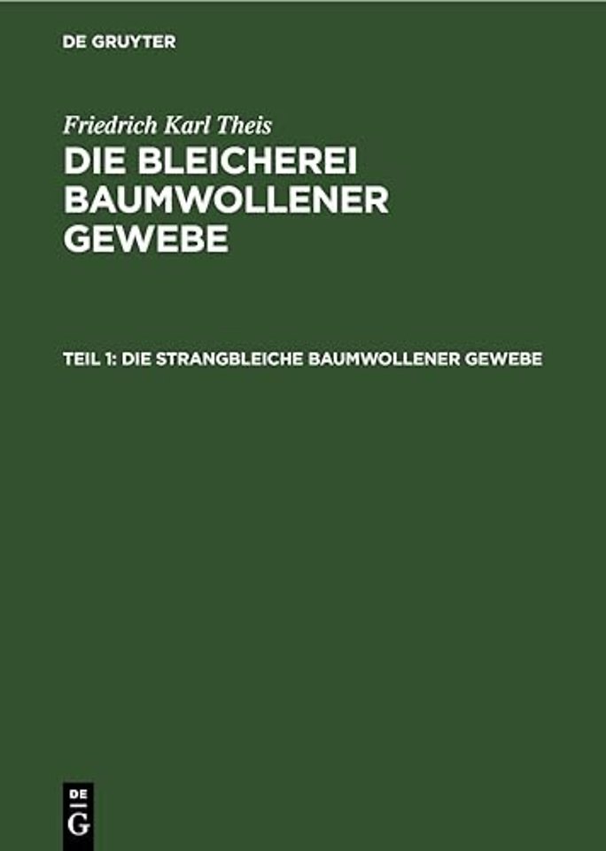 Die strangbleiche baumwollener Gewebe