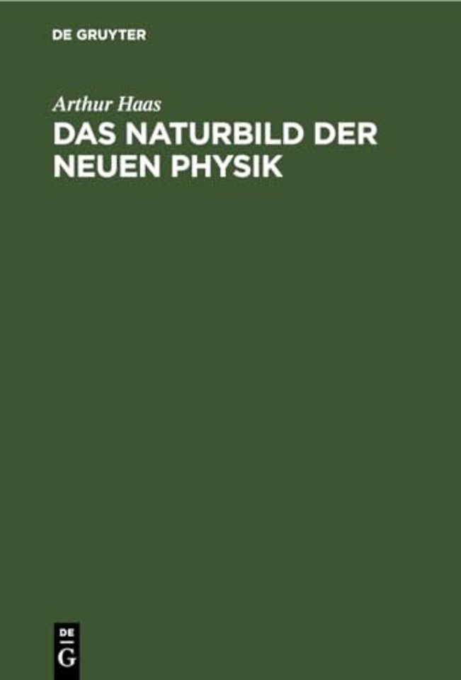 Das Naturbild Der Neuen Physik