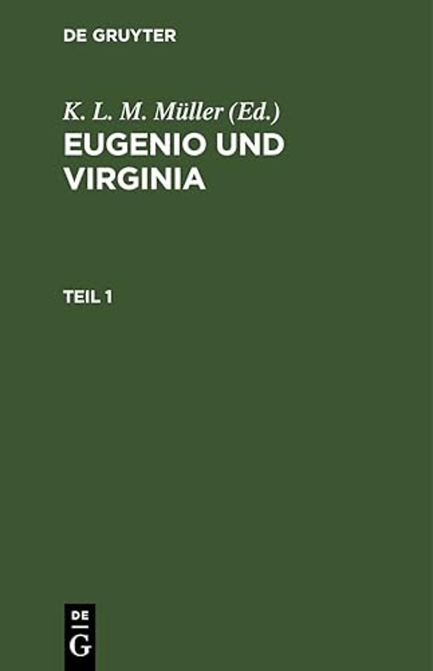 Eugenio Und Virginia. Teil 1
