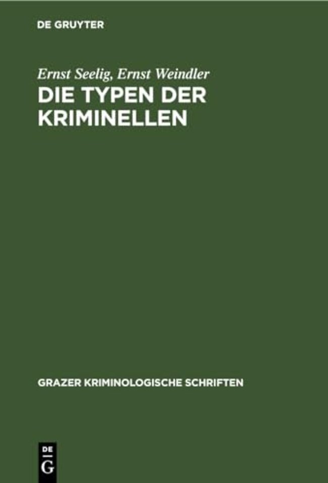 Die Typen Der Kriminellen