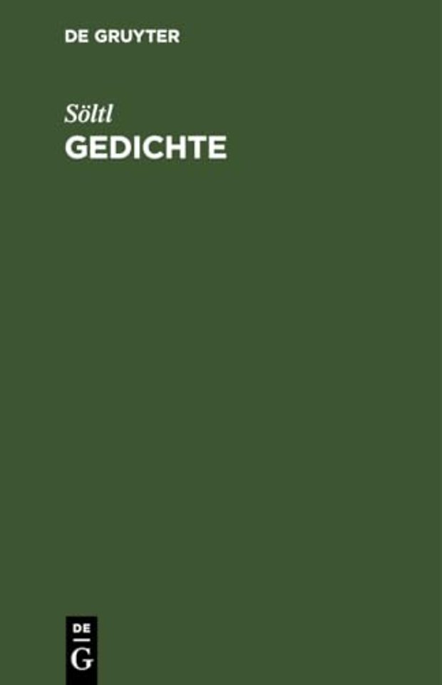 Gedichte