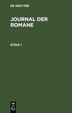 Journal der Romane. Stück 1