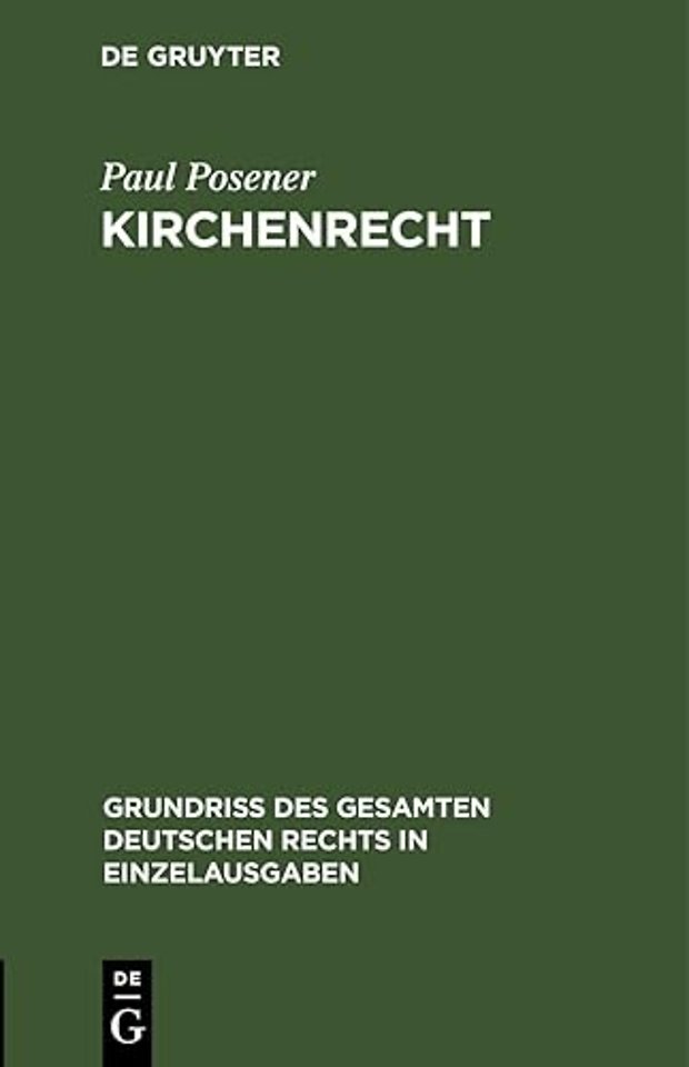 Kirchenrecht