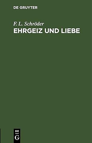 EHRGEIZ Und Liebe