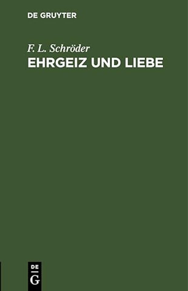 EHRGEIZ Und Liebe