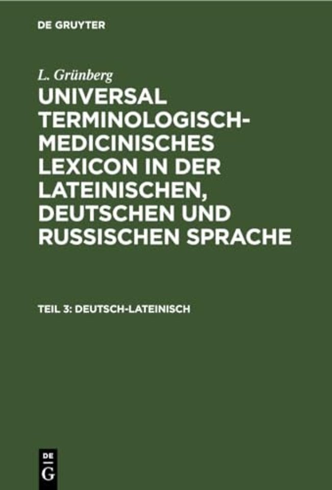Deutsch–Lateinisch