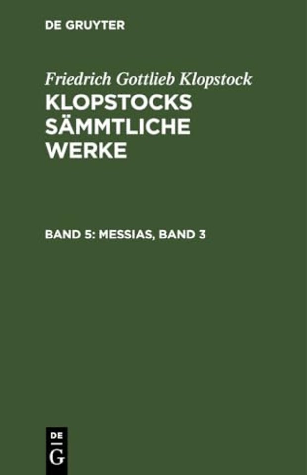 Messias, Band 3