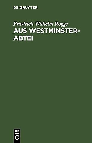Aus Westminster–Abtei