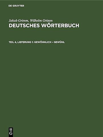 Gewöhnlich – Gewühl