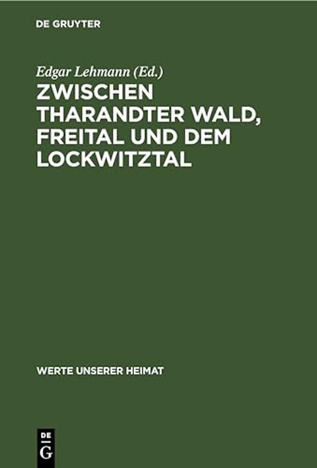 Zwischen Tharandter Wald, Freital Und Dem Lockwitztal
