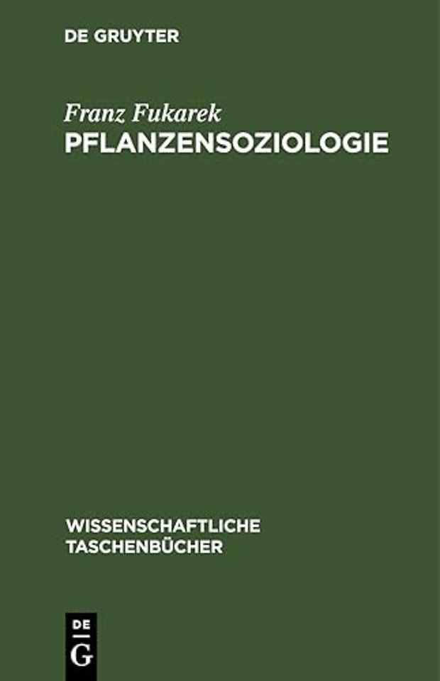 Pflanzensoziologie