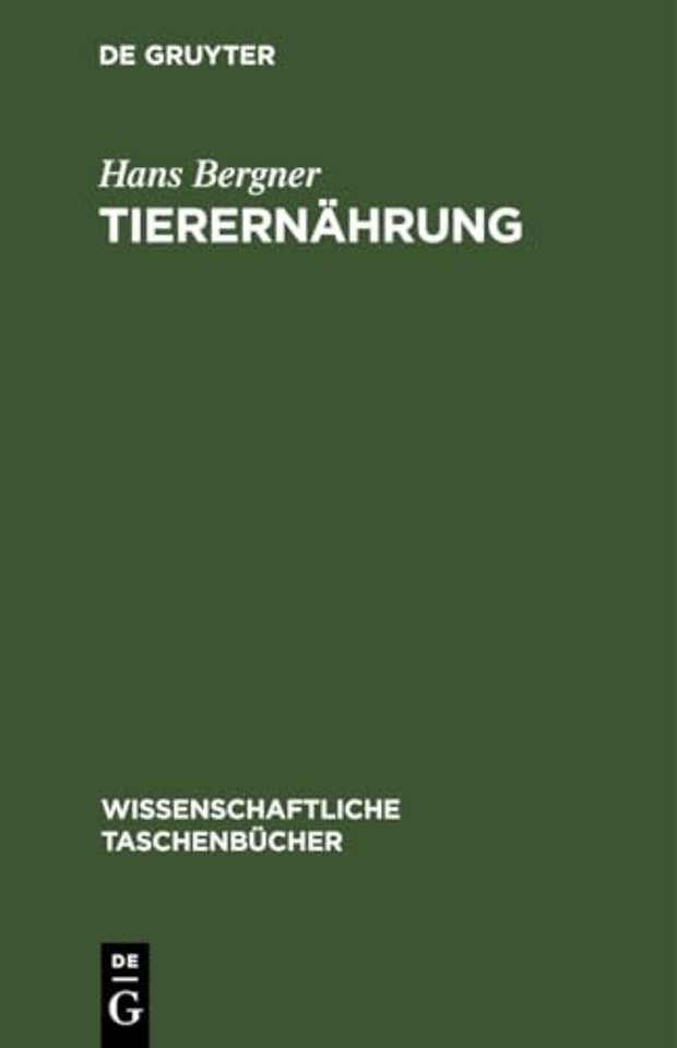 Tierernahrung