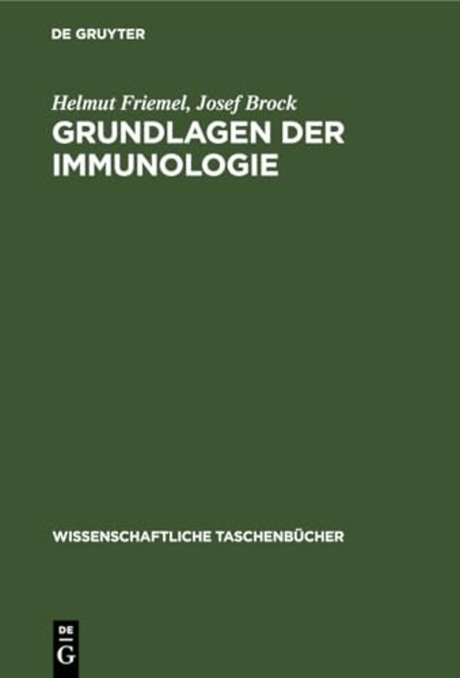 Grundlagen Der Immunologie