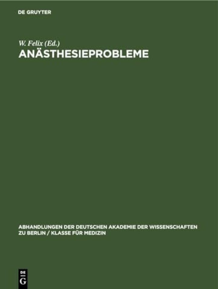 Anasthesieprobleme