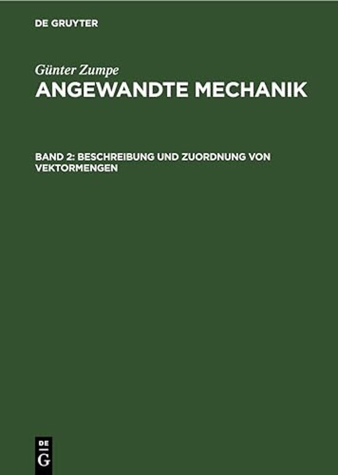 Beschreibung und Zuordnung von Vektormengen