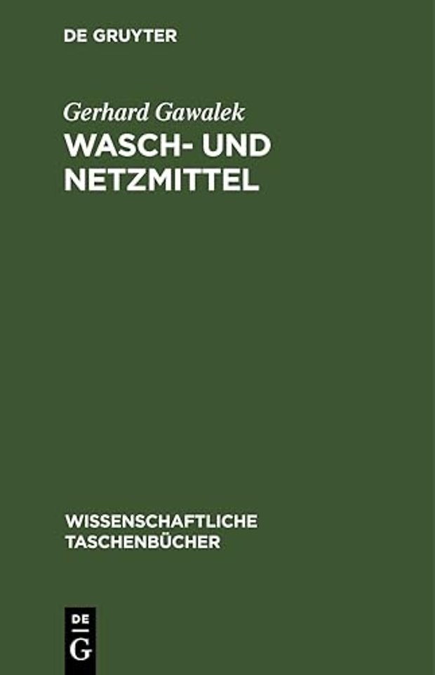 Wasch- Und Netzmittel