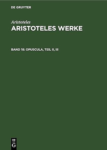 Opuscula, Teil II, III – Mirabilia. De Audibilibus