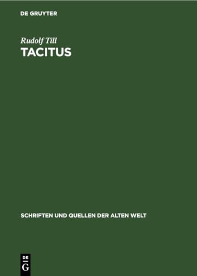 Tacitus – Das Leben des Iulius Agricola