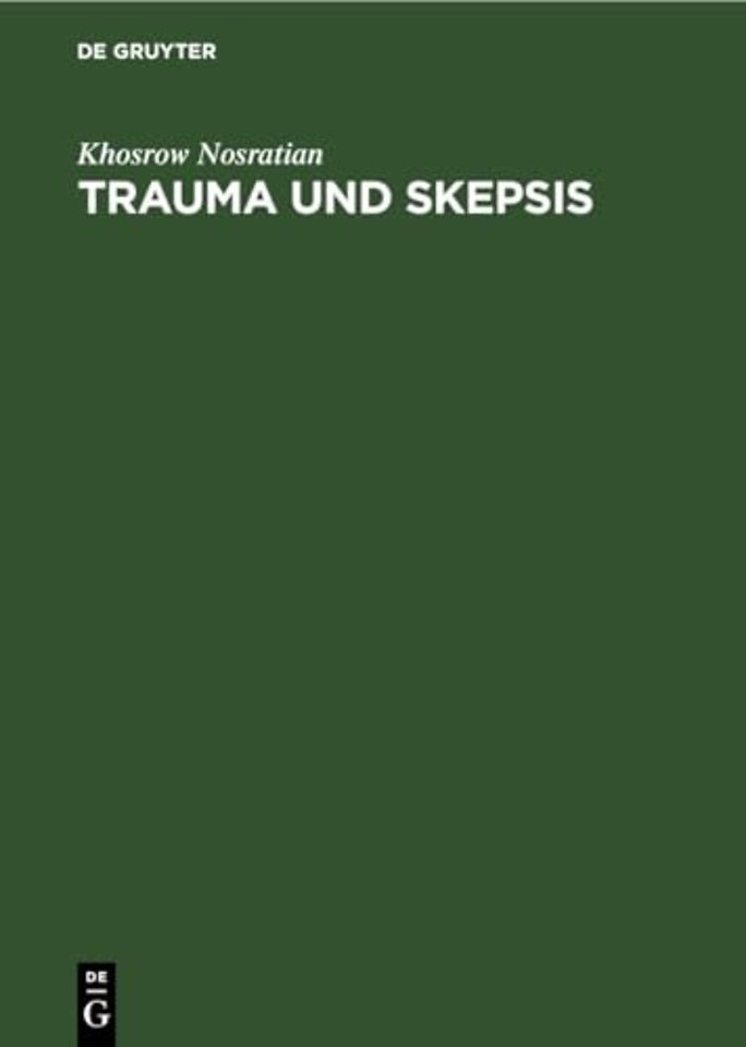 Trauma und Skepsis – Nach Levinas