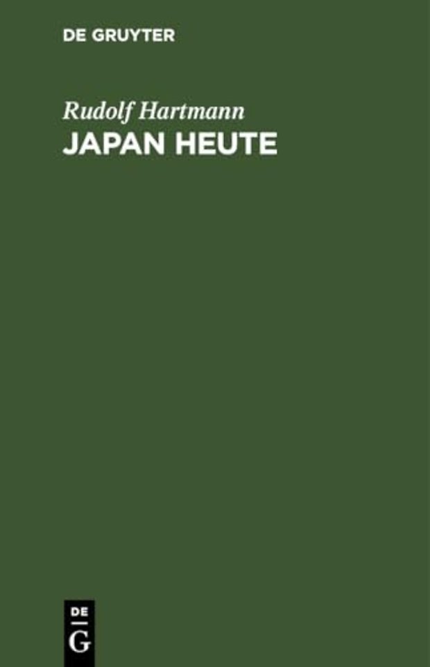 Japan heute – Wirtschaft, Klassenkampf, Politik