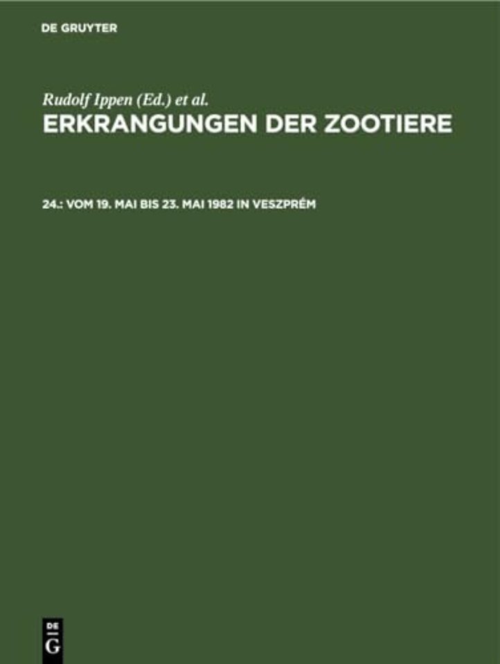 Vom 19. Mai Bis 23. Mai 1982 in Veszprem