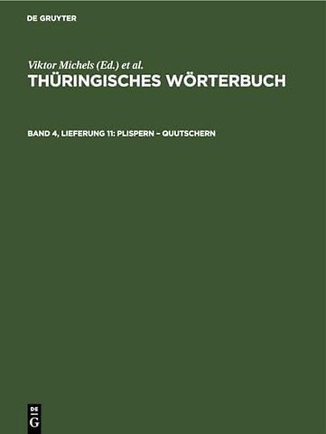 Plispern – quutschern