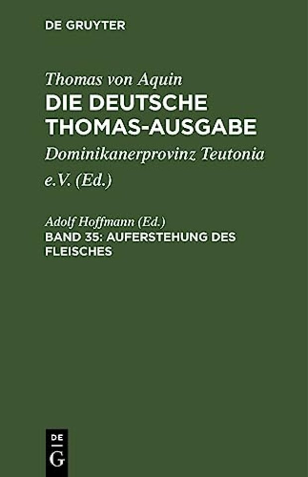 Auferstehung des Fleisches – Supplement 69–86