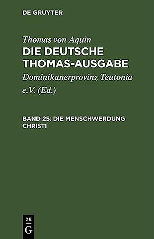Die Menschwerdung Christi – III: 1–15