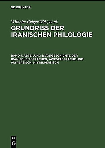 Vorgeschichte der iranischen Sprachen, Awestasprache und Altpersisch, Mittelpersisch